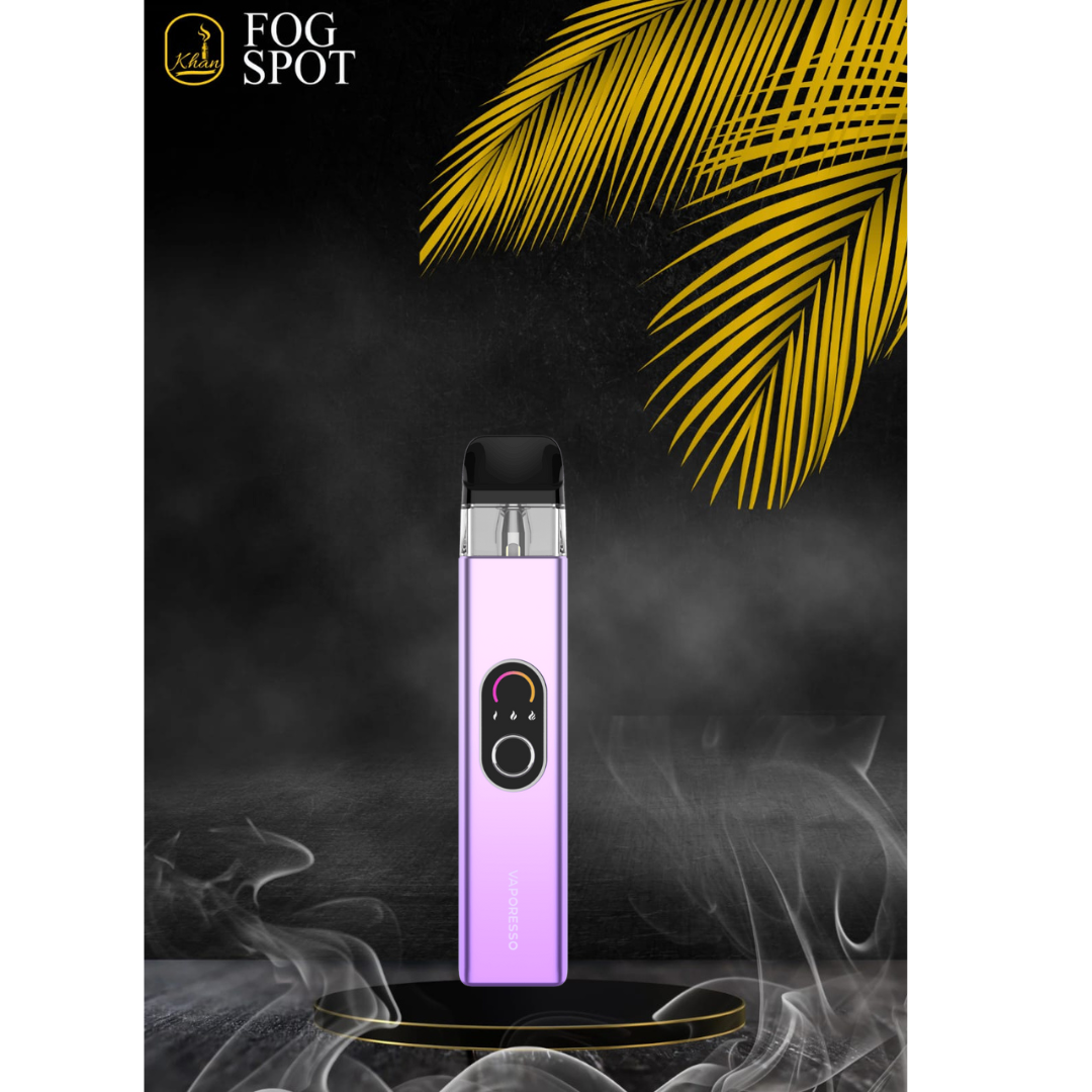 Vaporesso Xros 4 Vape Kit (Black) - 10 colours to choose from 30 Min Fast Charge 1000mAh Rechargeable Battery Compatible With Xros Pods